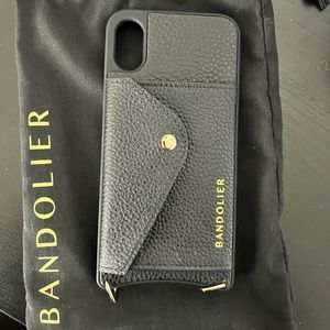 Bandolier Bobby Pebble Leathercase for iPhone XS/X